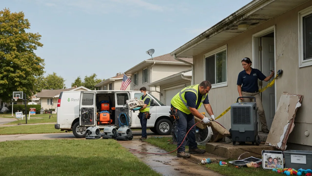 Water Damage Restoration in Saint Peter, IL near me